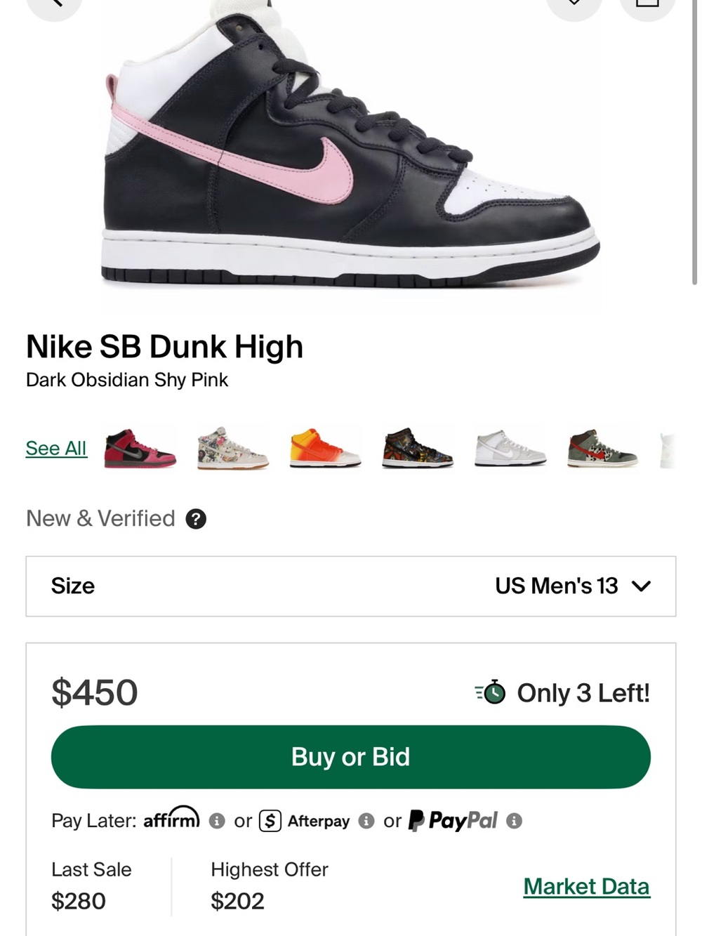 Nike Dunk High Pro SB - RARE